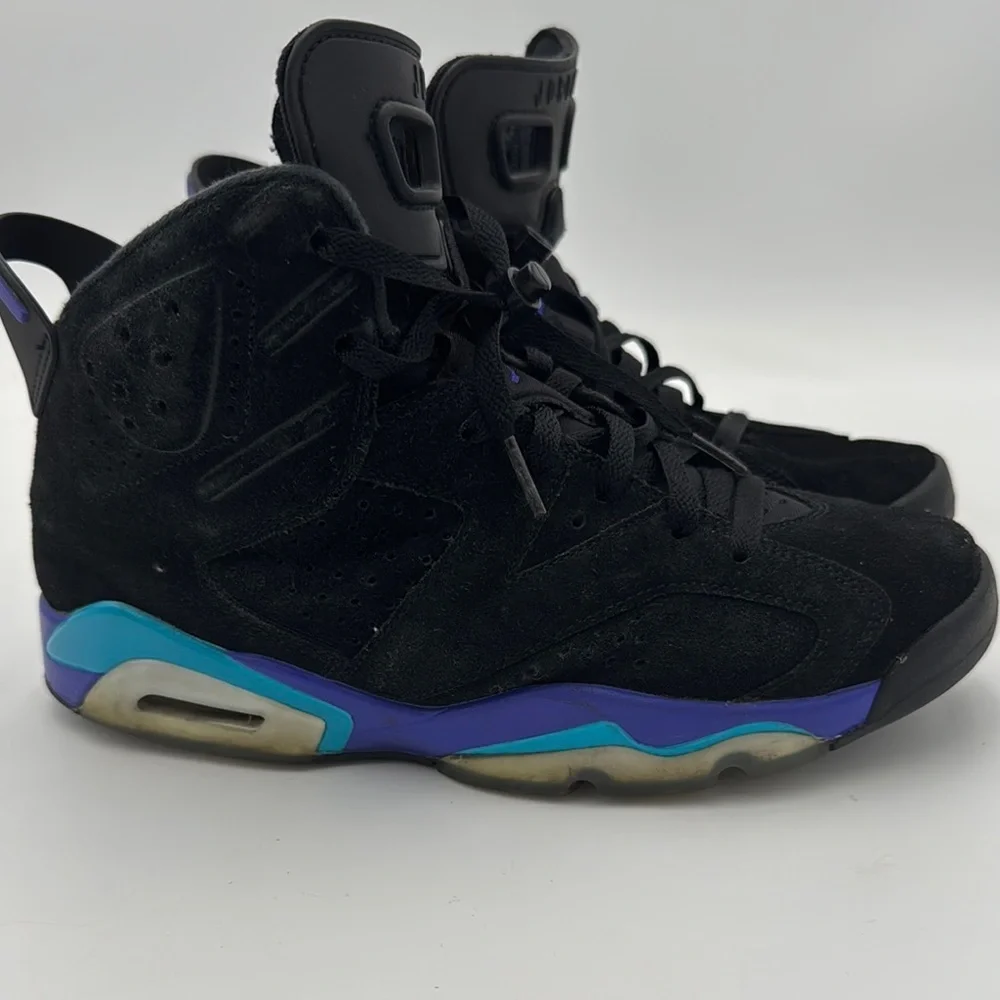 Nike Air Jordan Retro 6 Aqua Blue Black Aquatone Concord Size 8  CT8529-004